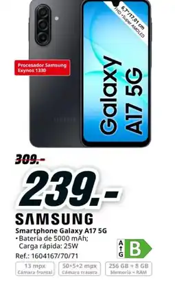 MediaMarkt SAMSUNG Smartphone Galaxy A17 5G oferta