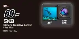 MediaMarkt SK8 Cámara deportiva Cam 6K Elite Plus oferta