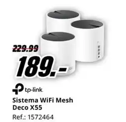 MediaMarkt TP-LINK Sistema WiFi Mesh Deco X55 oferta