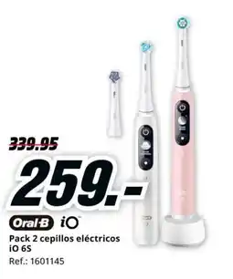 MediaMarkt ORAL-B Pack 2 cepillos eléctricos iO 6S oferta