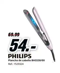 MediaMarkt PHILIPS Plancha de cabello BHS530/00 oferta