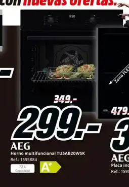 MediaMarkt AEG Horno multifuncional TU5AB20WSK oferta