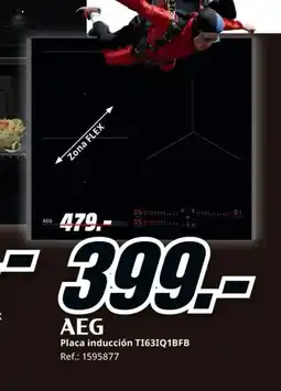 MediaMarkt AEG Placa inducción TI63IQ1BFB oferta