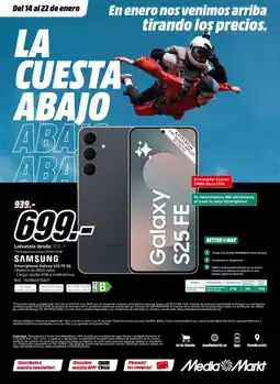 MediaMarkt SAMSUNG Smartphone Galaxy S25 FE 5G oferta