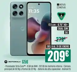PCBox MOTOROLA G56 oferta