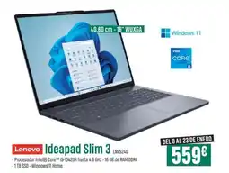 PCBox LENOVO Ideapad Slim 3 LN5240 oferta