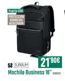 PCBox Mochila Business 16" SUBB202 oferta