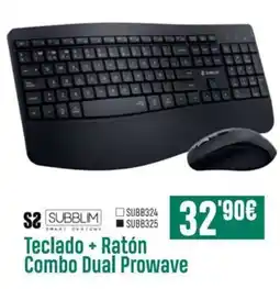 PCBox Teclado + Ratón Combo Dual Prowave oferta