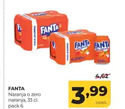 Alimerka FANTA Naranja o zero naranja oferta