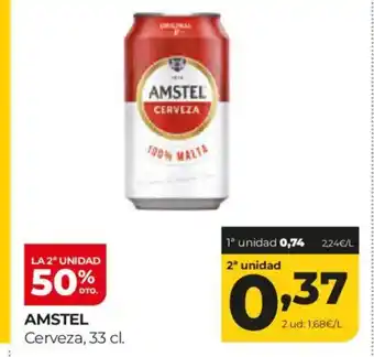 Alimerka AMSTEL Cerveza oferta