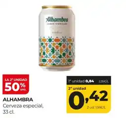 Alimerka ALHAMBRA Cerveza especial oferta