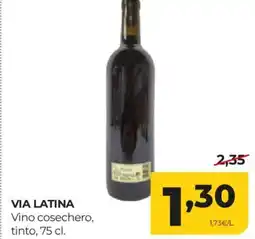 Alimerka VIA LATINA Vino cosechero, tinto oferta