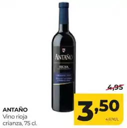 Alimerka ΑΝΤΑΝΟ Vino rioja crianza oferta