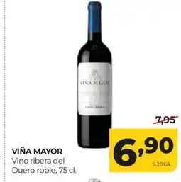 Alimerka VIÑA MAYOR Vino ribera del Duero roble oferta