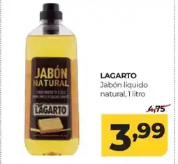 Alimerka LAGARTO Jabón líquido natural oferta
