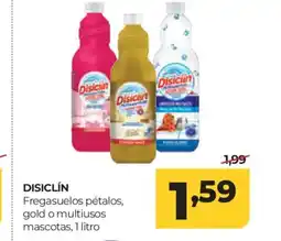 Alimerka DISICLÍN Fregasuelos pétalos, gold o multiusos mascotas oferta