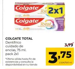 Alimerka COLGATE TOTAL Dentifrico cuidado de encías oferta