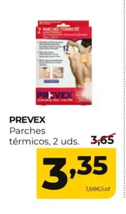 Alimerka PREVEX Parches térmicos oferta