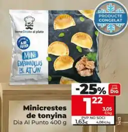 Maxi Dia DIA AL PUNTO Minicrestes de tonyina oferta