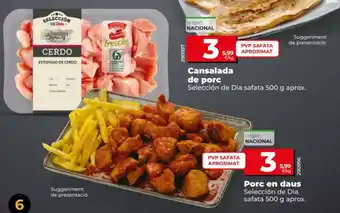 Maxi Dia SELECCIÓN DE DIA Porc en daus oferta