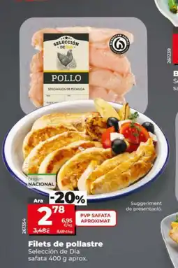 Maxi Dia SELECCIÓN DE DIA Filets de pollastre oferta