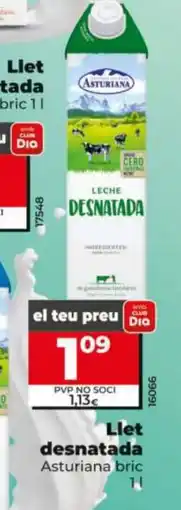 Maxi Dia ASTURIANA Llet desnatada oferta
