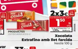 Maxi Dia NESTLÉ Xocolata Extrafino amb llet farcida oferta