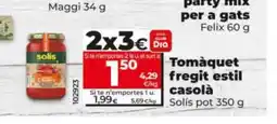 Maxi Dia SOLIS Tomàquet fregit estil casolà oferta