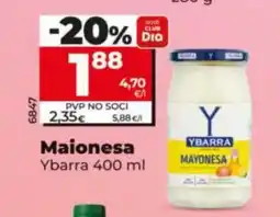 Maxi Dia YBARRA Maionesa oferta