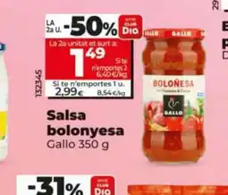 Maxi Dia GALLO Salsa bolonyesa oferta