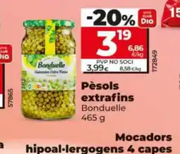 Maxi Dia BONDUELLE Pèsols extrafins oferta
