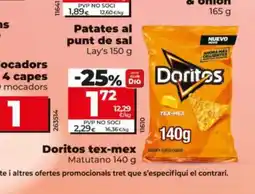 Maxi Dia DORITOS tex-mex oferta
