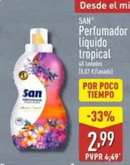 ALDI SAN Perfumador Líquido tropical oferta