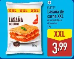 ALDI FLETE Lasaña de carne XXL oferta