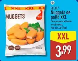 ALDI FLETE Nuggets de pollo XXL oferta
