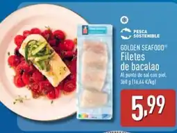 ALDI GOLDEN SEAFOOD Filetes de bacalao oferta