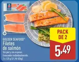 ALDI GOLDEN SEAFOOD Filetes de salmón oferta