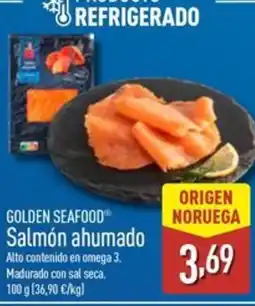 ALDI GOLDEN SEAFOOD Salmón ahumado oferta