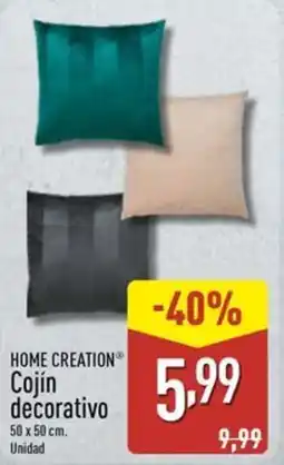 ALDI HOME CREATION Cojín decorativo oferta