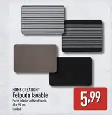 ALDI Home creation - felpudo lavable oferta