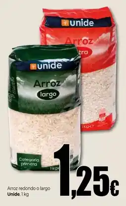 Unide Supermercados Unide - arroz redondo o largo oferta