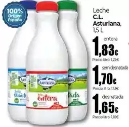 Unide Supermercados Central lechera asturiana - leche oferta