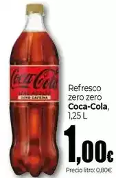 Unide Supermercados Coca-cola - refresco zero zero oferta