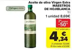 Carrefour Market Hojiblanca - aceite de oliva virgen extra oferta