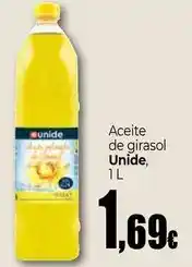 Unide Supermercados Unide - aceite de girasol oferta