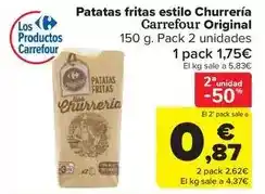 Carrefour Market Carrefour - patatas fritas estilo churreria original oferta