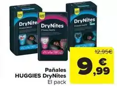 Carrefour Market Huggies - panales drynites oferta