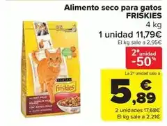 Carrefour Market Friskies - alimento seco para gatos oferta