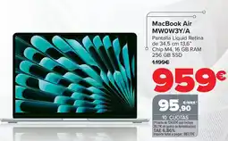 Carrefour Apple - macbook air mw0w3y/a oferta