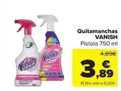 Carrefour Market Vanish - quitamanchas oferta